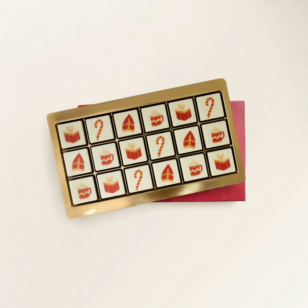 Chocoladeblokjes 18 sinterklaas