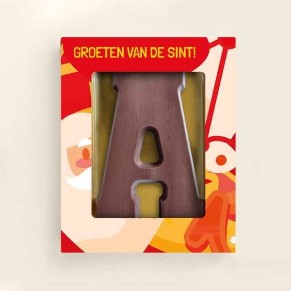 Sleeve chocoladeletters | 80g & 200G | meerdere thema's