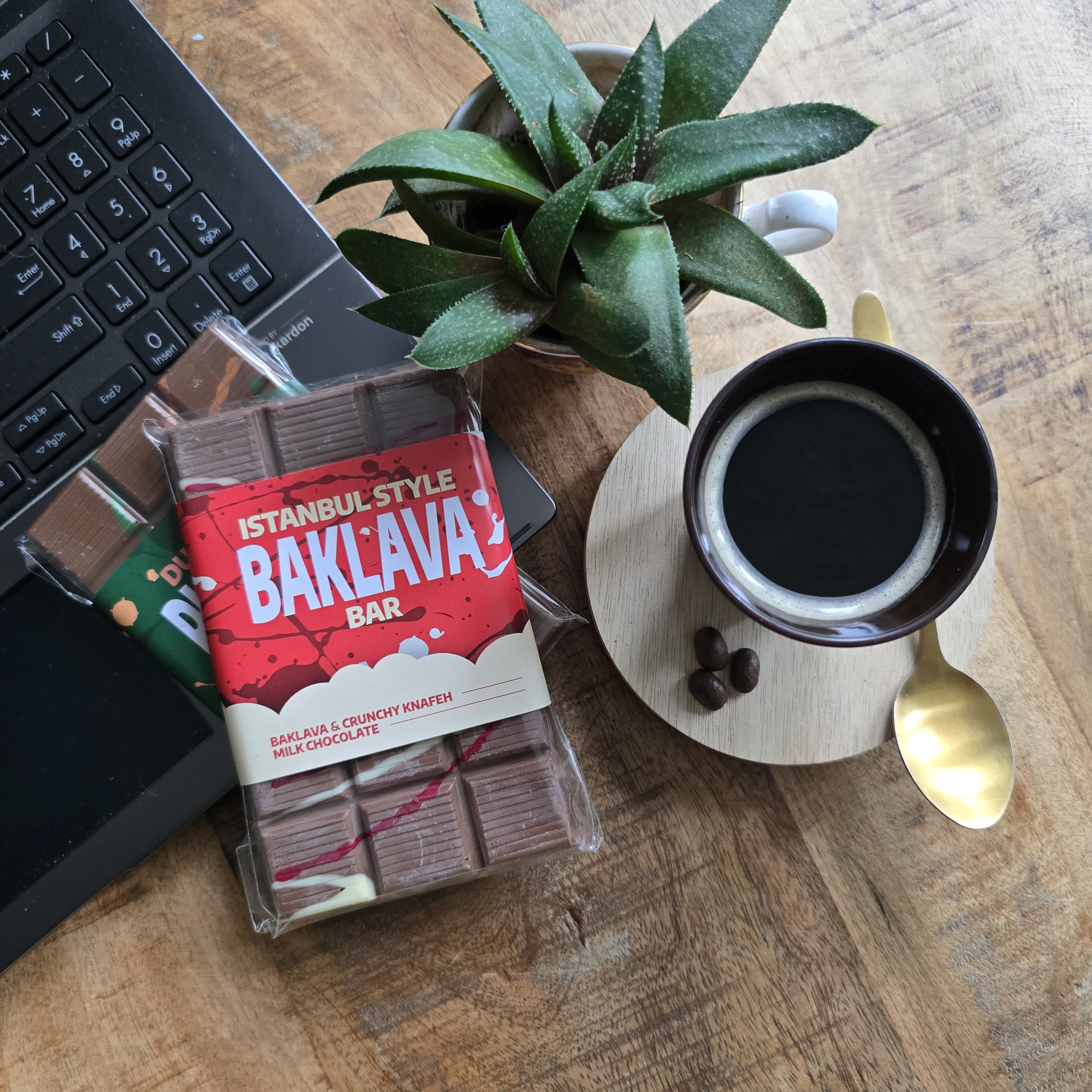 baklava chocolade reep