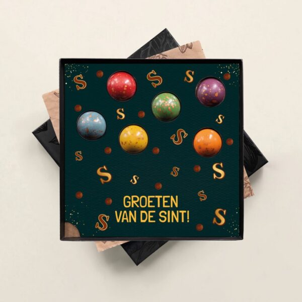 Tasty Present domes assortiment - thema Sinterklaas