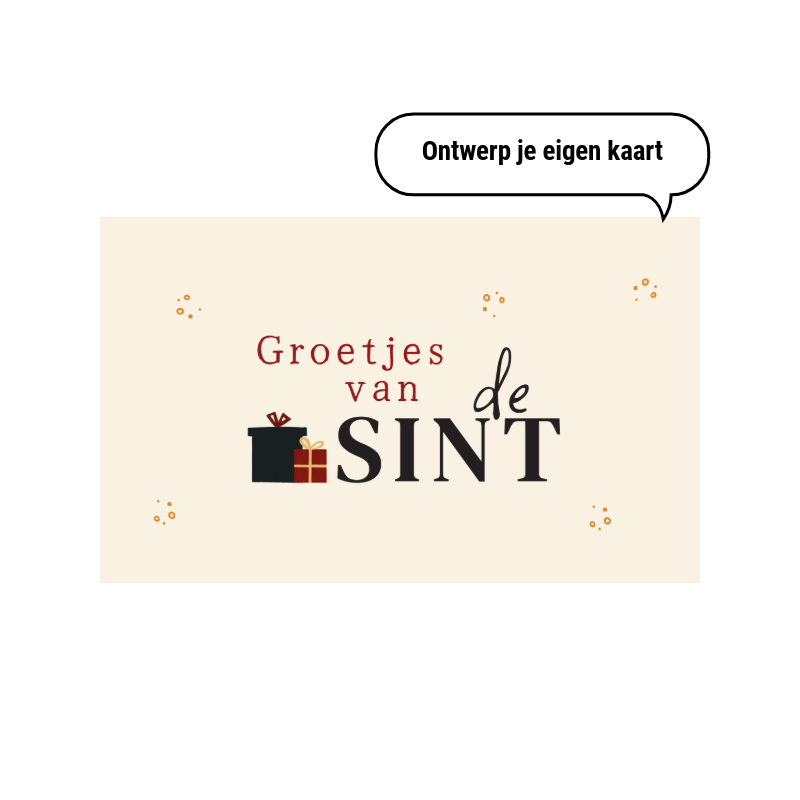 ontwerp je eigen wenskaart en maak je cadeau nog persoonlijker